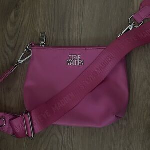 Steve Madden Fuchsia Crossbody Bag